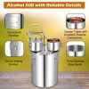 5/10 Gal 22/38 L Water Distiller for DIY Whisky