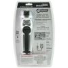 Emergency Power Station, 4 Function Flashlight, Radio, Siren, and Cell Phone Charger, Black/Silver LED